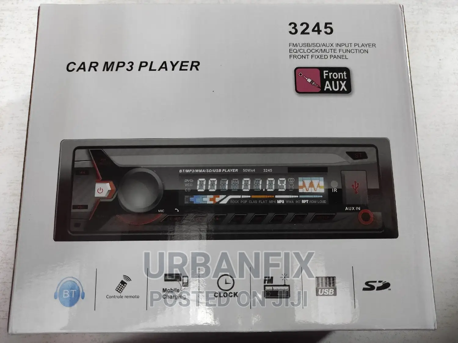 Car Radio With Bluetooth, Fm, Usb