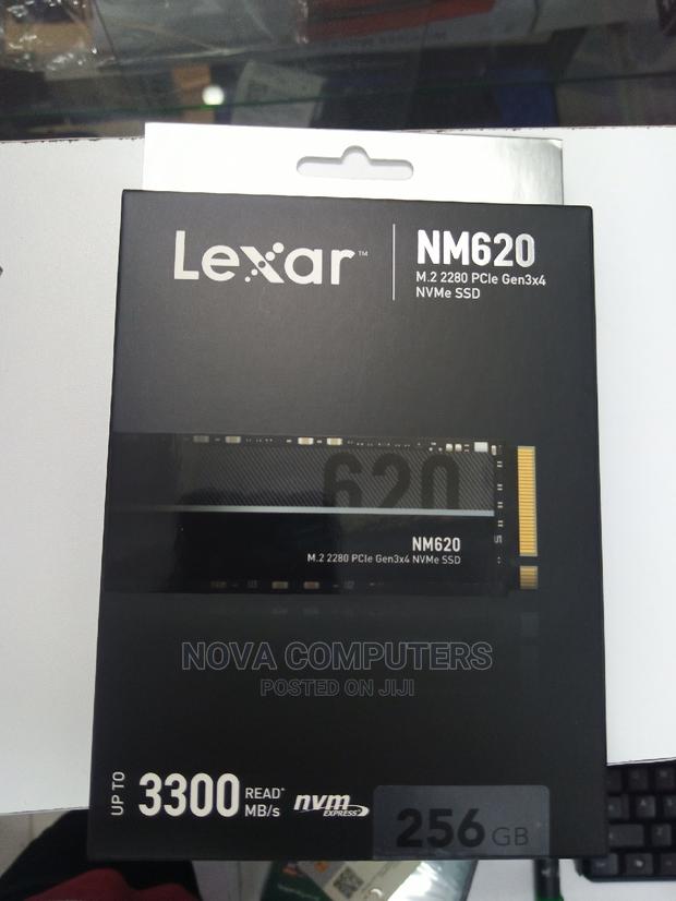 Lexar Lnm620 Internal SSD M.2 Pcie Gen 3*4 Nvme 2280 -256gb