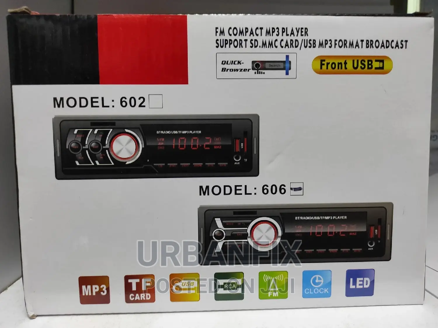 Generic Bluetooth Car Radio With Usb