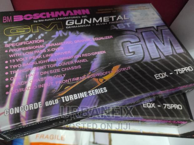 EQX-75PRO 7 Band Parametric Boschmann Equalizer - main view