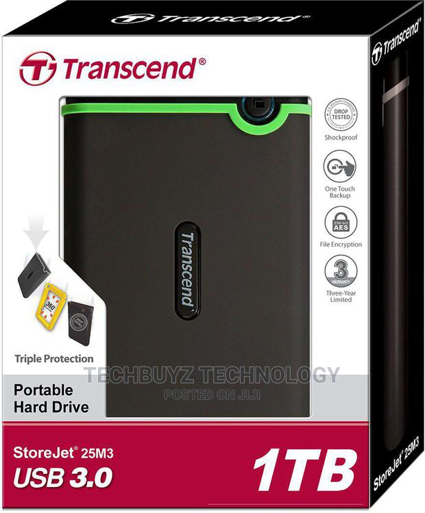 Transcend External HDD 1tb - main view