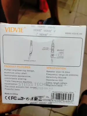 Vidvie Earphones