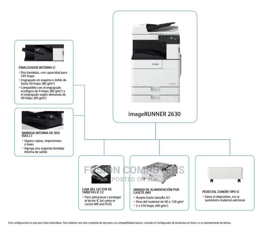 Canon Imagerunner 2630i Multifunction Printer