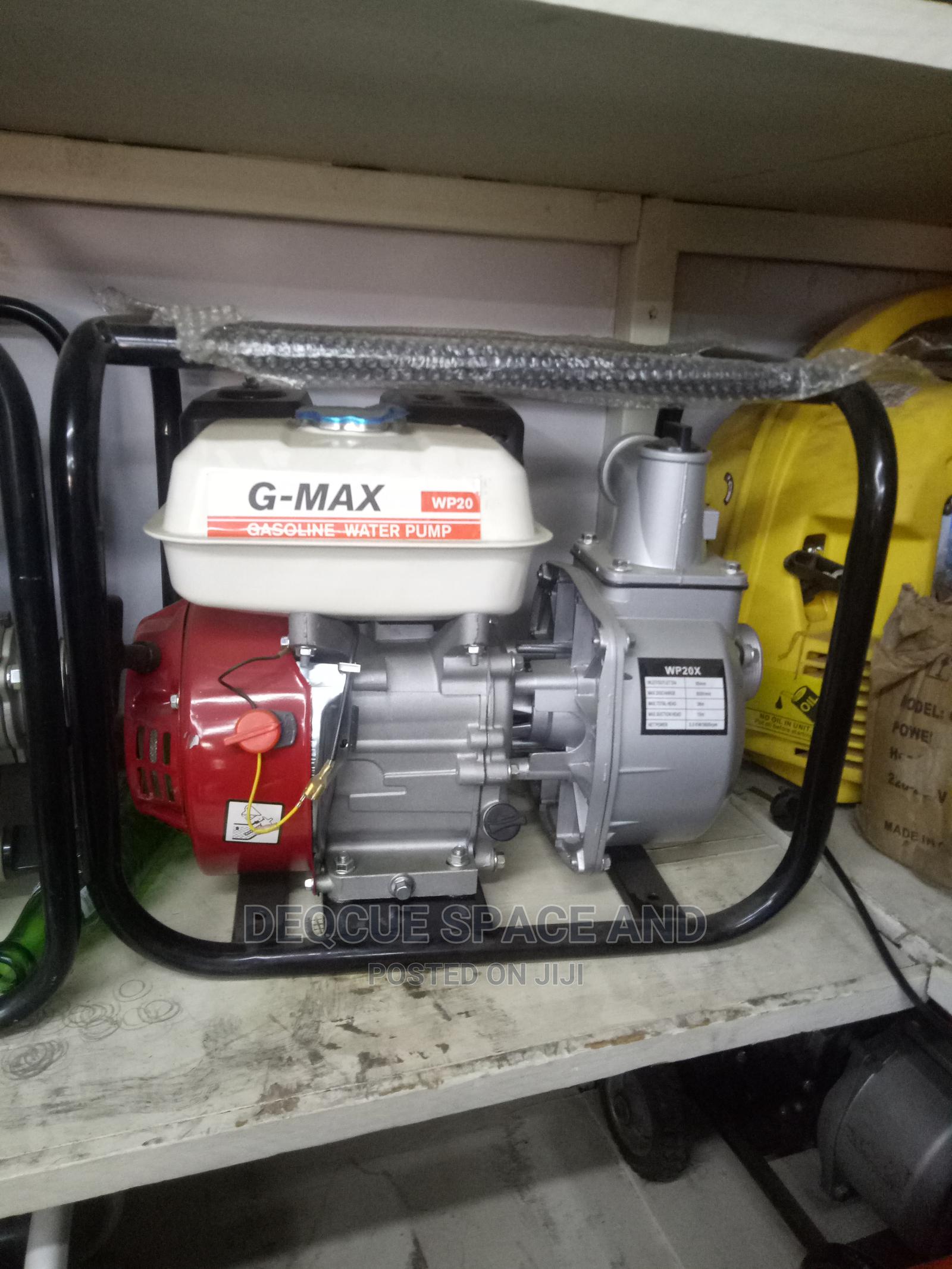 GMax Petrol Water Pumps in Nairobi Central Plumbing & Water Supply