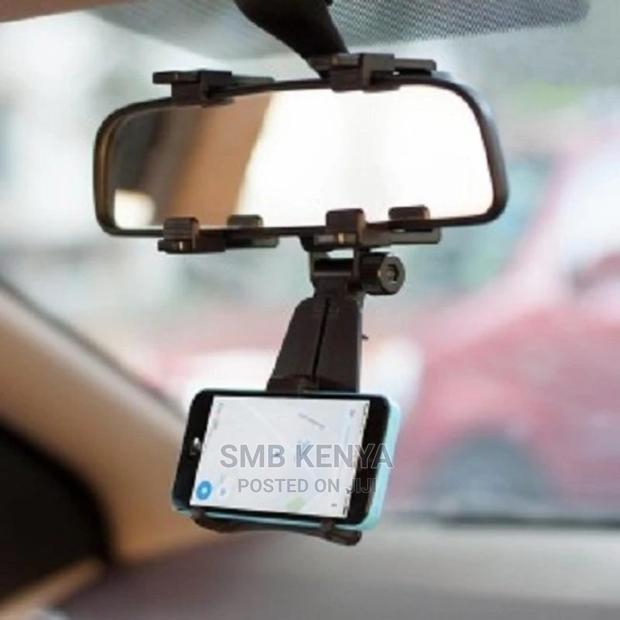 Universal Mobile Car Rear View Mirror Mount Holder - main view