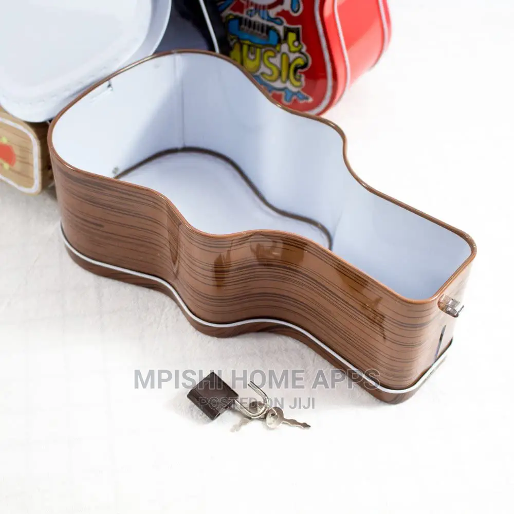 Guitar Shape Piggy Bank
