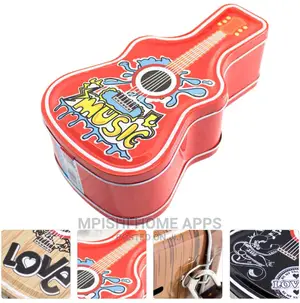 Guitar Shape Piggy Bank
