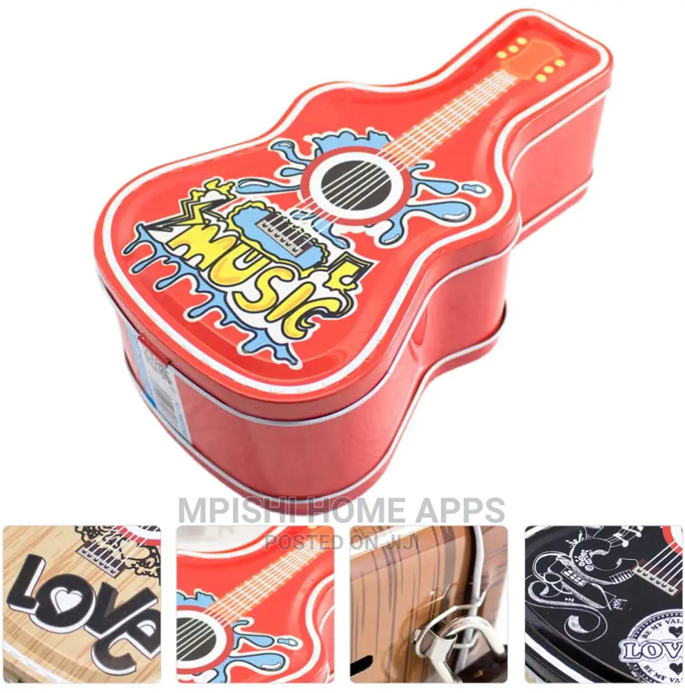 Guitar Shape Piggy Bank