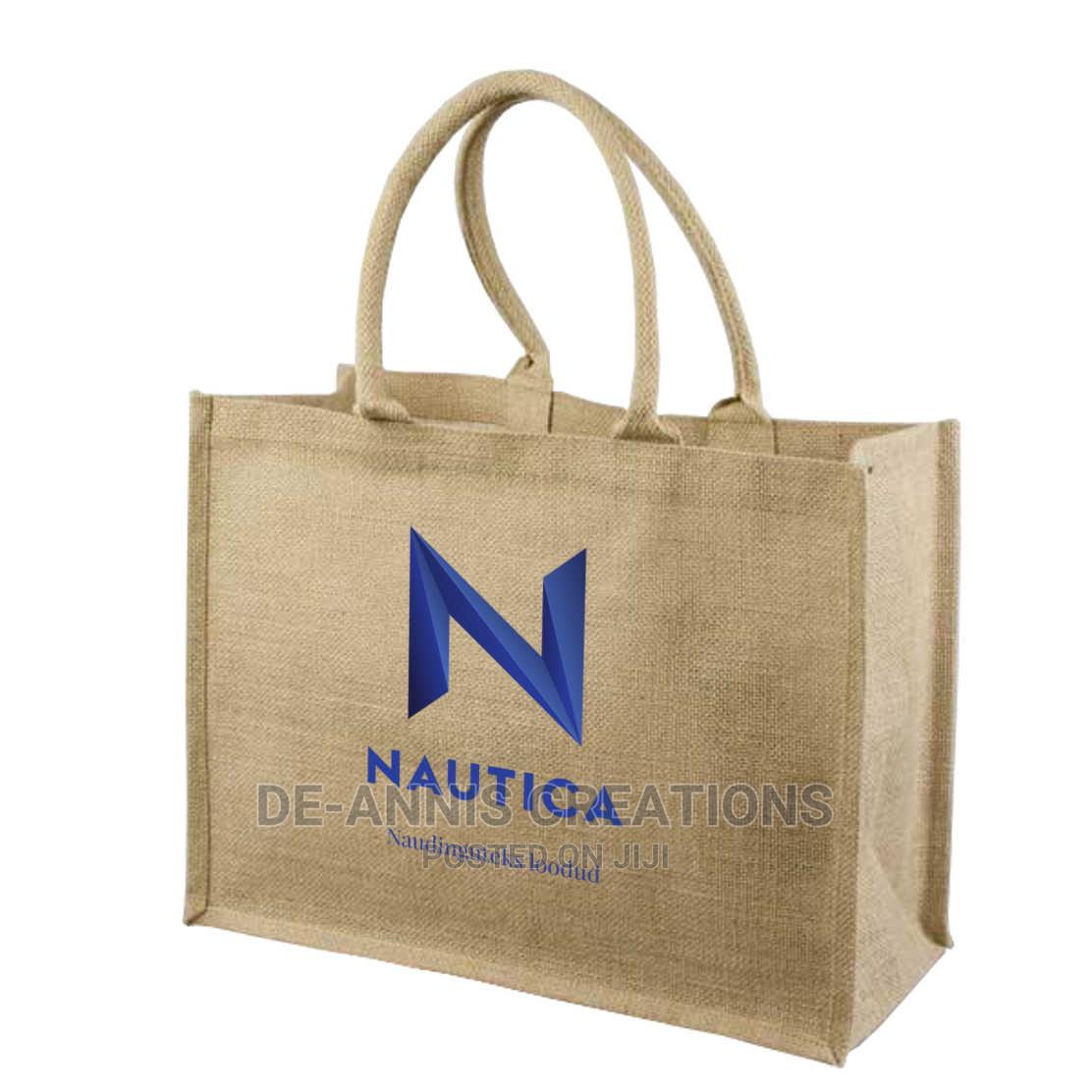 A3 Branded Jute Bags in Nairobi Central Printing Services, DeAnnis