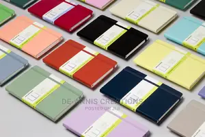 A5 Strap Notebooks Assorted