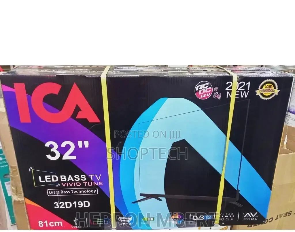 Ica 32 Inches Frameless Ac/Dc Digital Tv.
