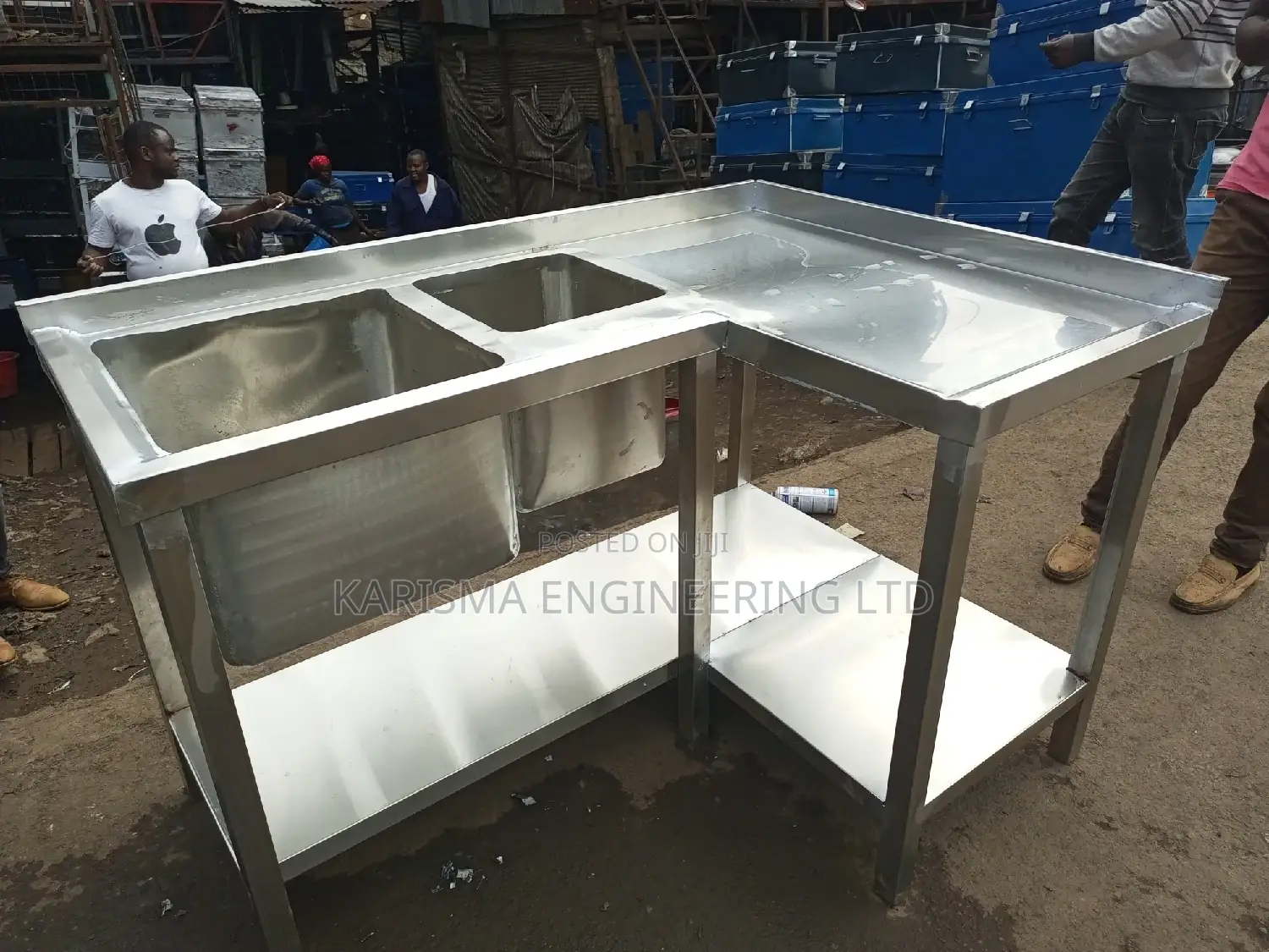 Stainless Double Sink