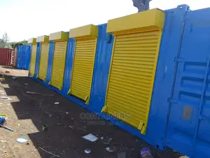 Well and Neatly Done 40ft Container Into 5 Stalls