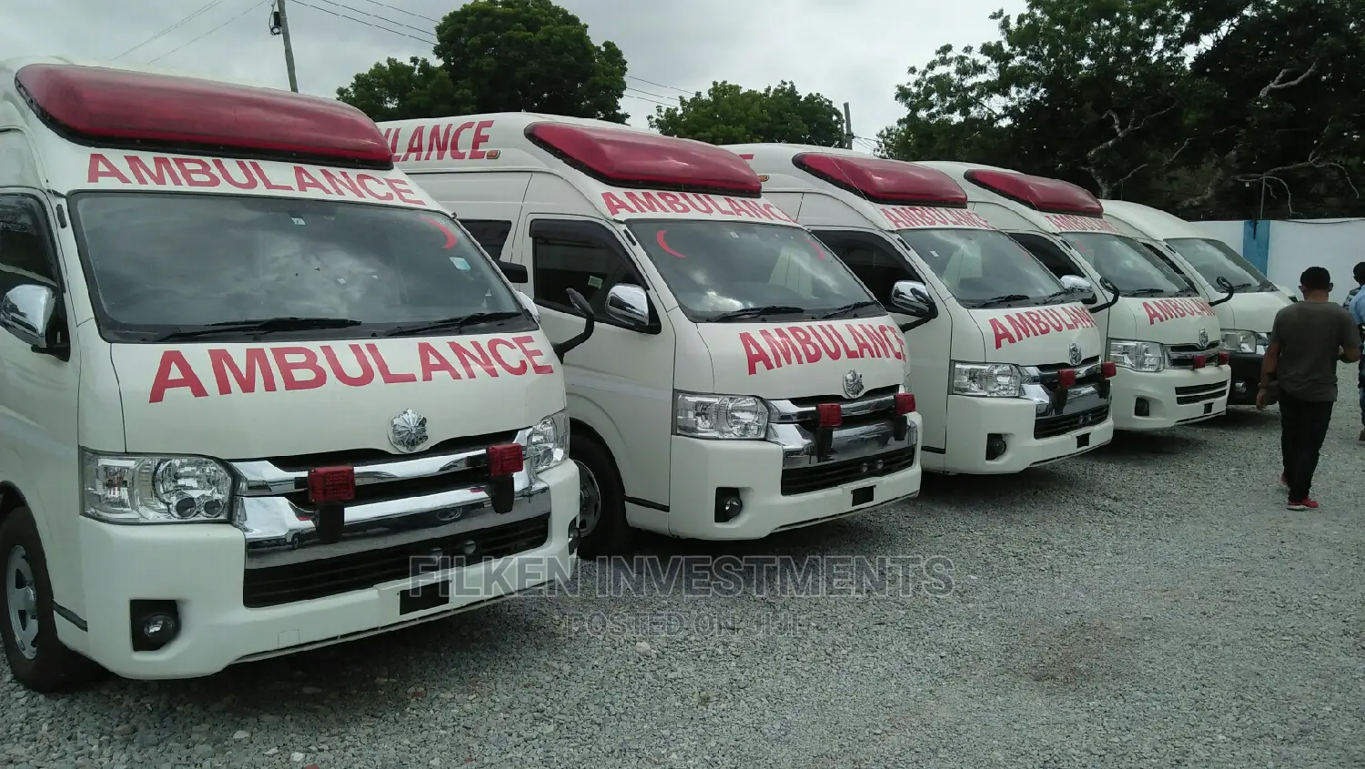 Ambulances 9L Hiace Fully Equiped