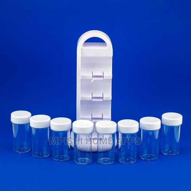 8pcs Revolving Spice Rack - thumbnail 2