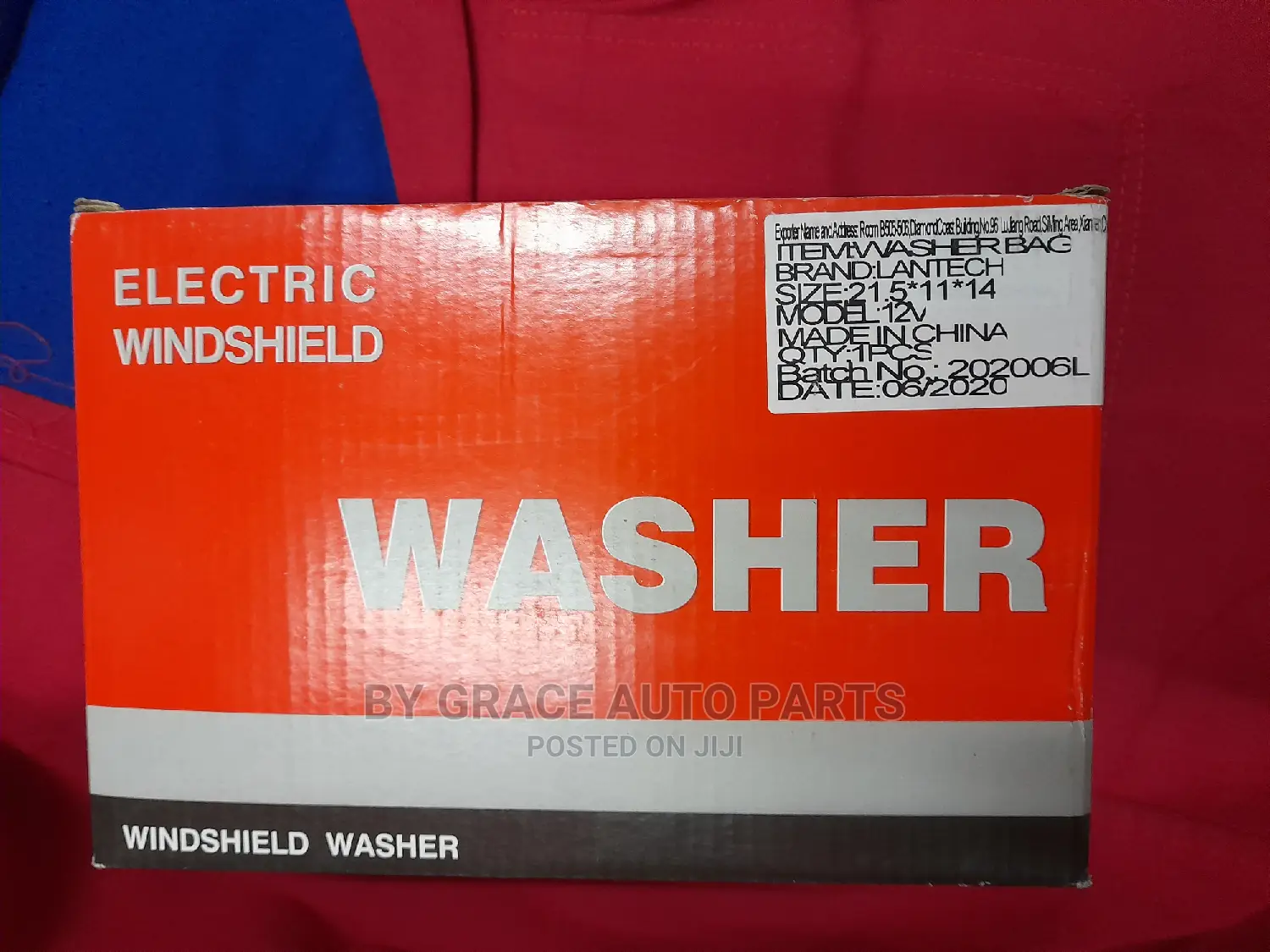 Electric Windscreen Washer