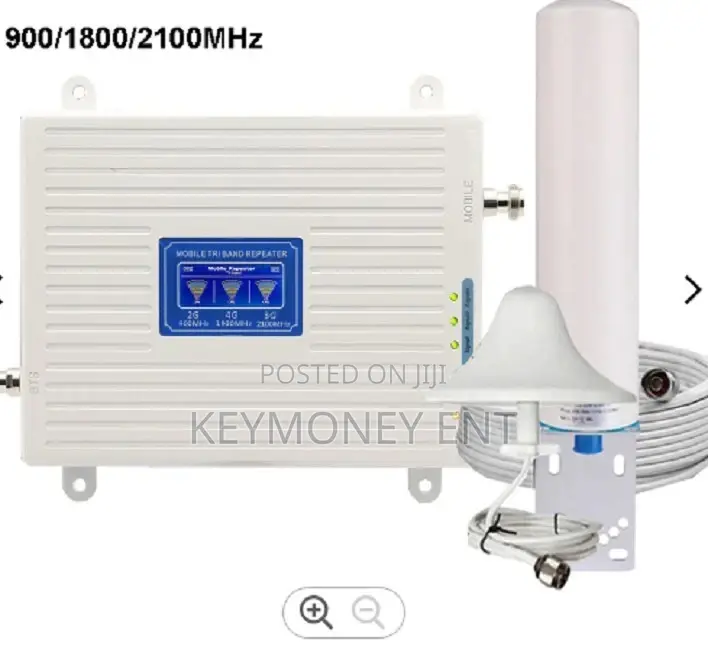 GSM Repeater 2g 3g 4g Lte Triband Network Cell Phone Signal