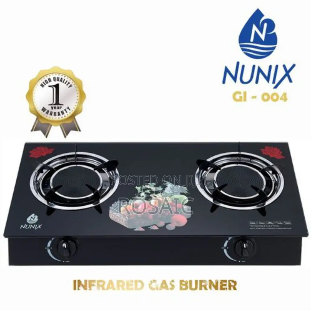 Infared Glass Nunix Gas Burner