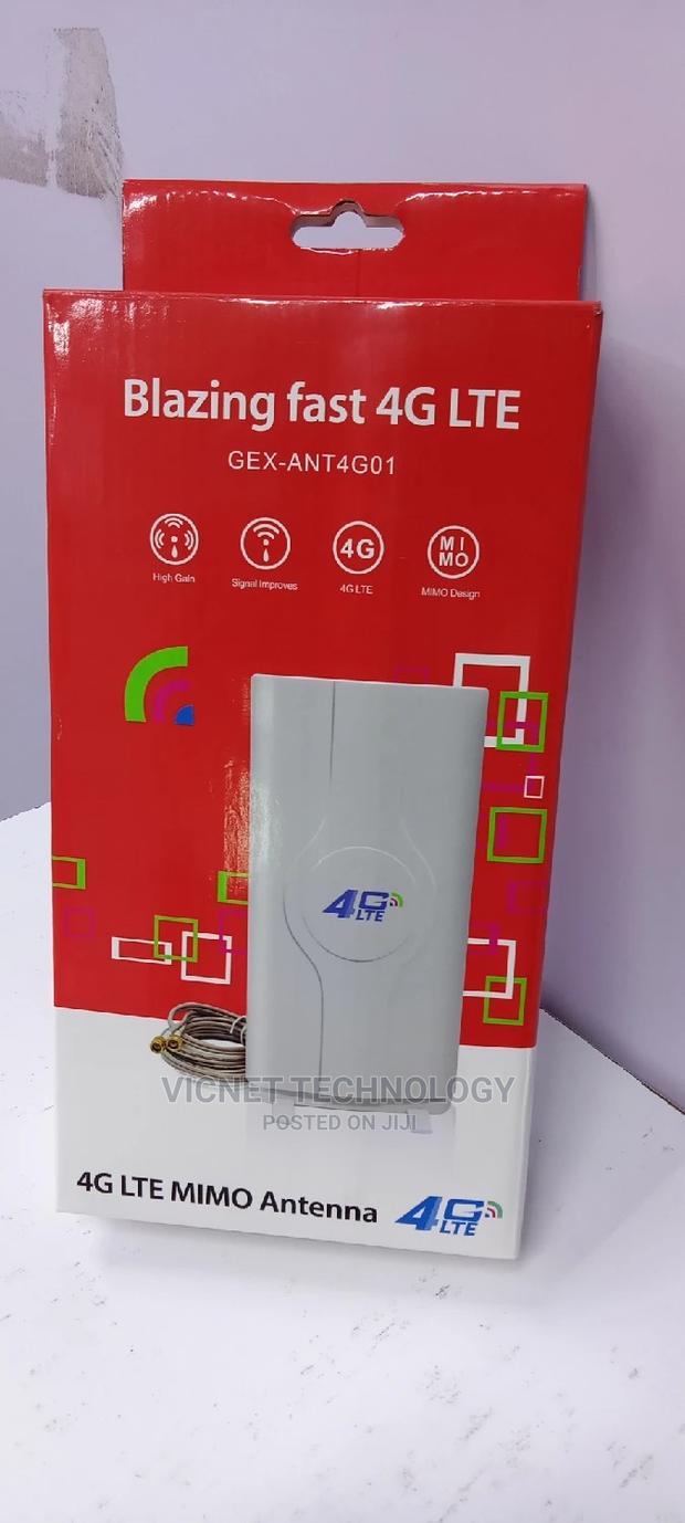 4G LTE Mimo Antenna With Two 10 Metres SMA Connector Cable - main view