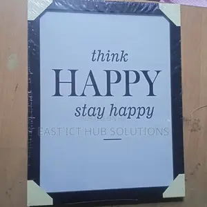 A3 Sleek Wall Arts Black Purest