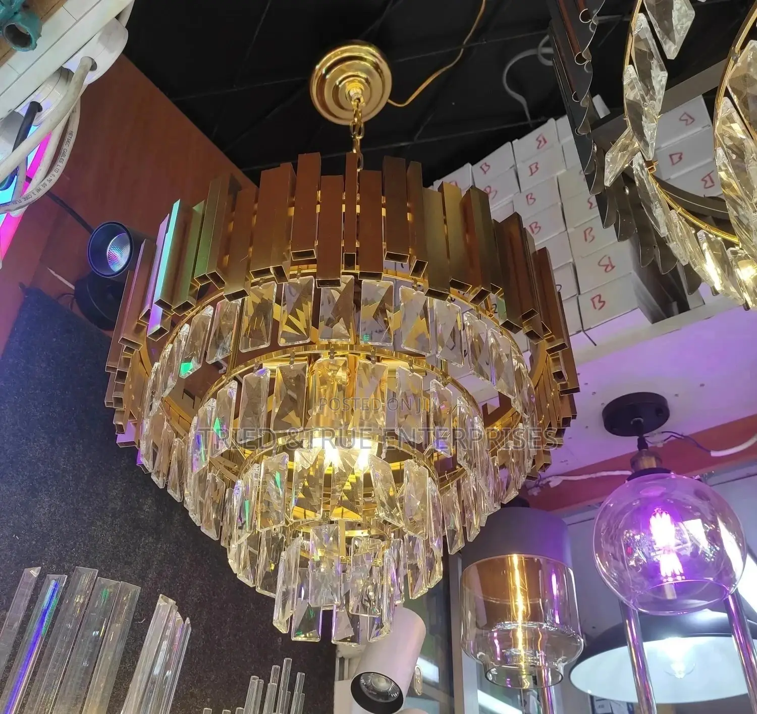 Golden Chandaliers