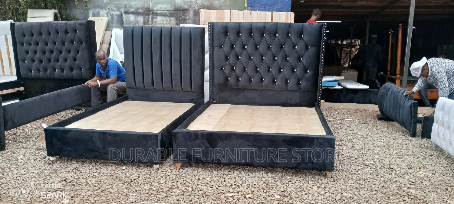 Tufted Bed 5/6 Deep Button