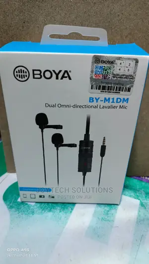 BOYA BY - M1DM Dual Omni- Directional Mic . Phones, Cameras