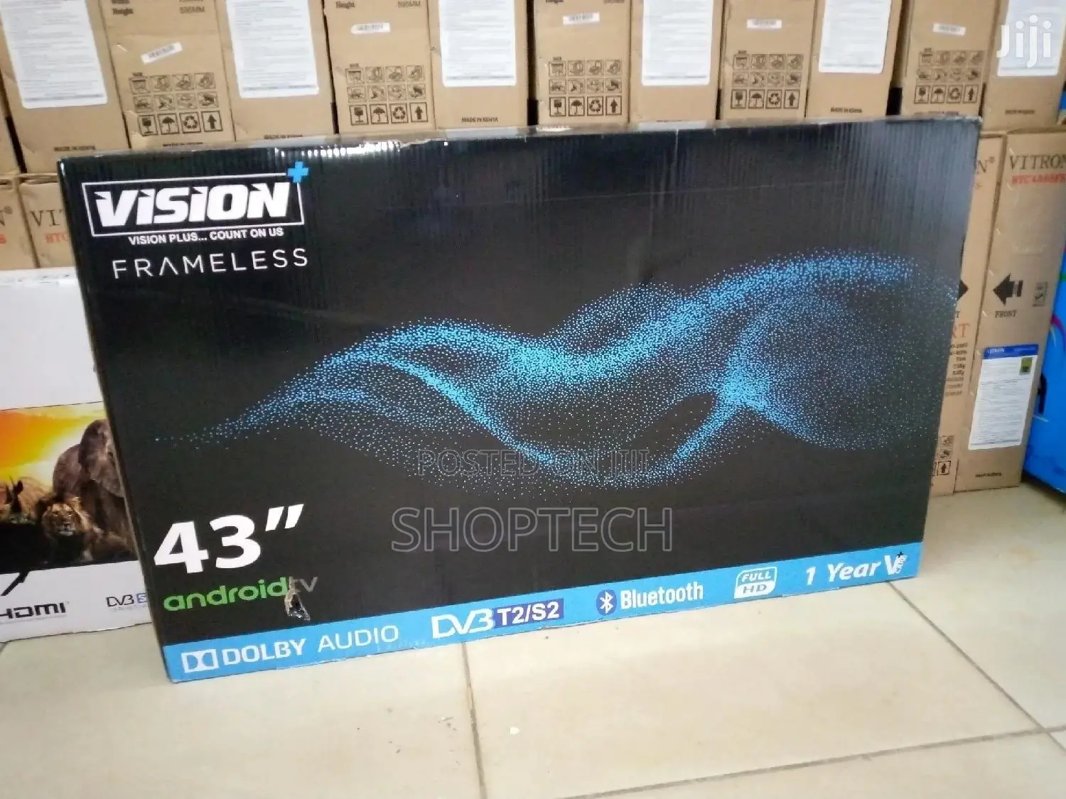 Vision 43 Inches Android Bluetooth Tv.