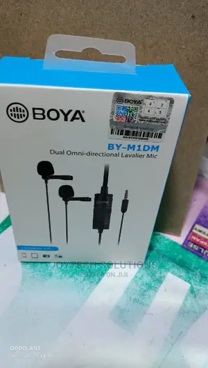 BOYA BY - M1DM Dual Omni- Directional Mic . Phones, Cameras