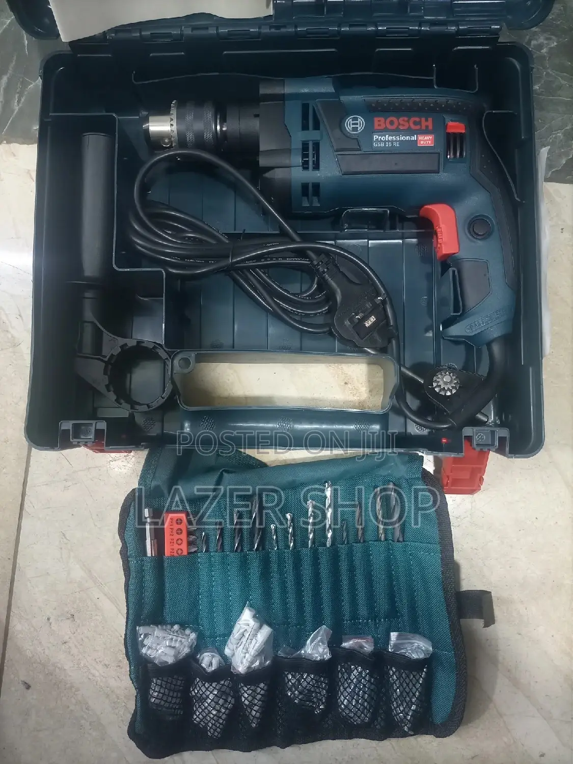 Bosch 750w, Hammered Drill