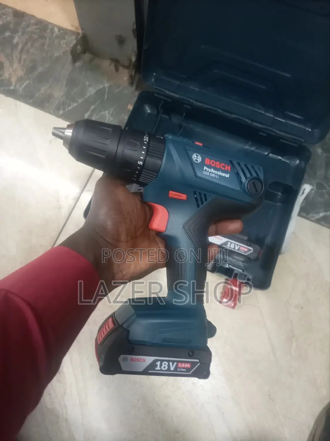 18v Cordless Drill, Bosch
