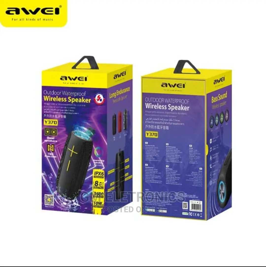 Awei Y370 Bluetooth Wireless Speaker IPX6