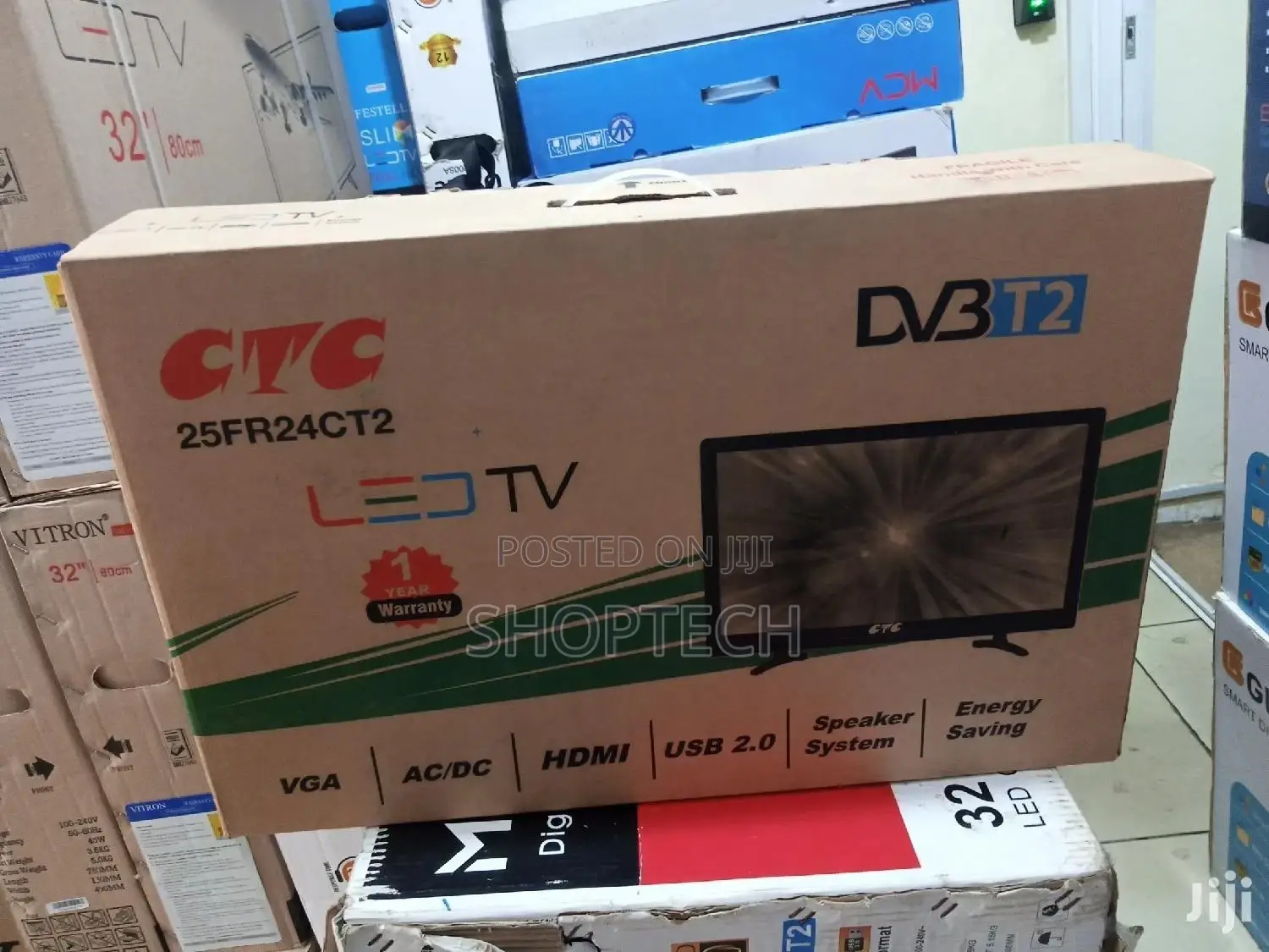Ctc 24" Ac/Dc Digital Tv