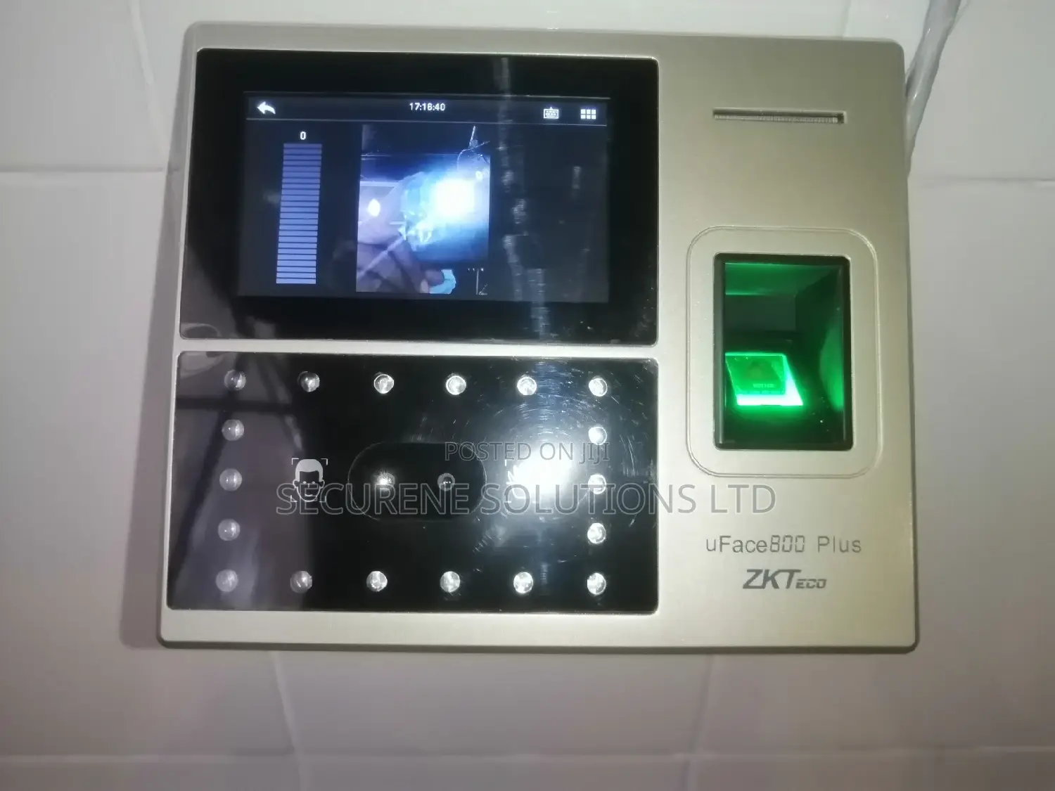 Biometric Zkteco UFACE 800 PLUS