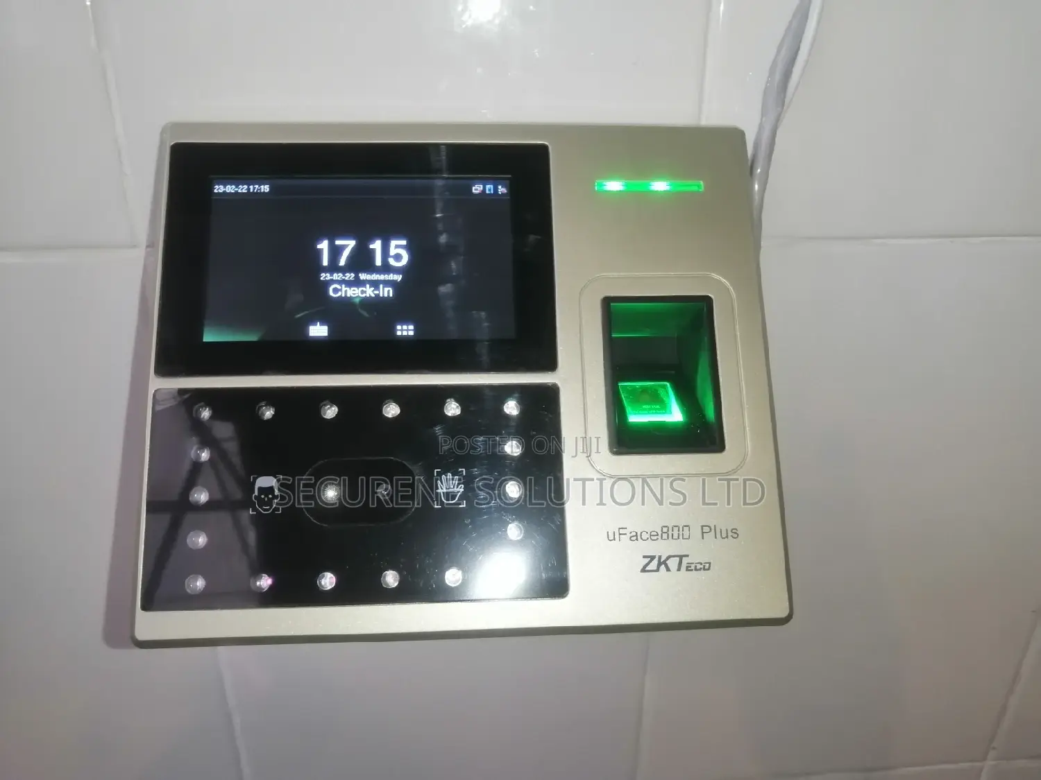 Biometric Zkteco UFACE 800 PLUS