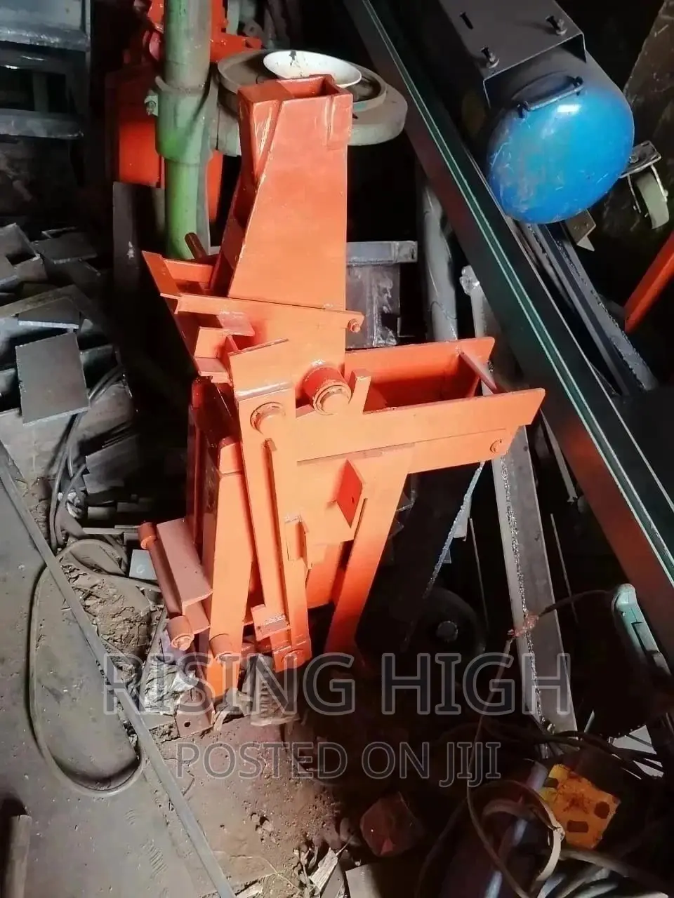 Orange Interlocking Machines