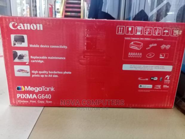 Canon PIXMA G640 Printer- (6 Colors Printer) - thumbnail 2