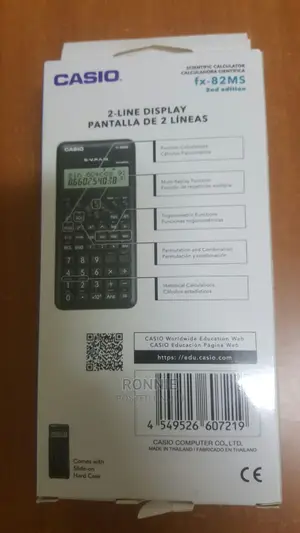Casio Fx-82ms 2nd Edition Calculator S-V.P.A.M. Original