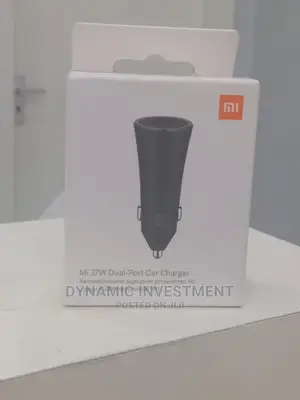 Original Mi 37W Car Adapter/Charger