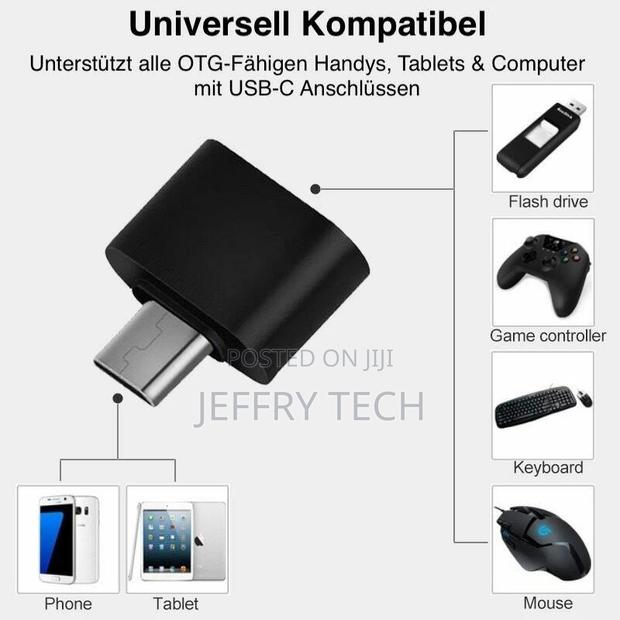 USB C to USB an Adapter 3.0 OTG USB Stick Macbook Xiaomi Sam - thumbnail 3