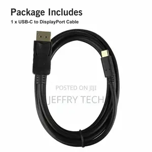 USB-C to Displayport Cable 4K Type-C Convert Standard DP 6ft