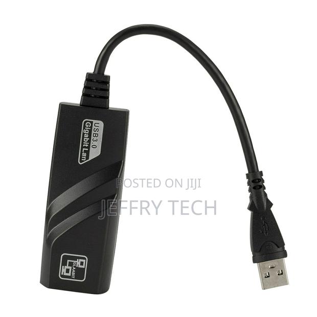 Wired Network Adapter Usb 3.0 to Gigabit Ethernet Rj45 Lan 1
