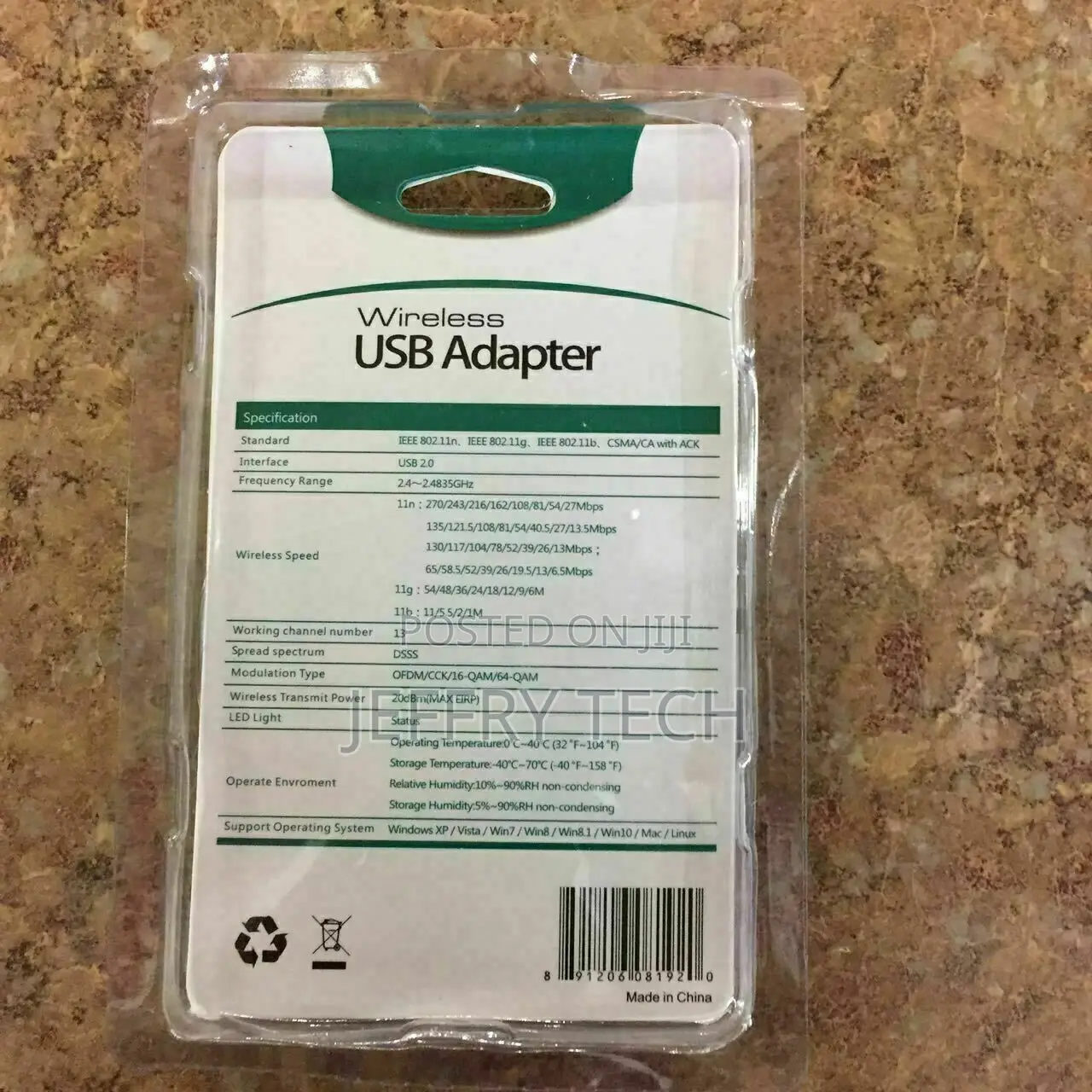 150mbps USB Wifi Adapter Dual Band Wireless Network Laptop D