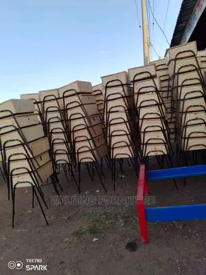 School Chairs and Locker, Desk