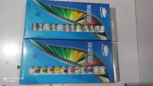 Water Color Paints 12pcs Asstd Colors
