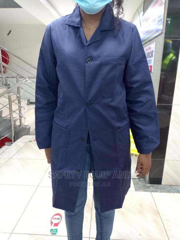 Safety Dust Coats-Slitted-Has Three Pockets - main view