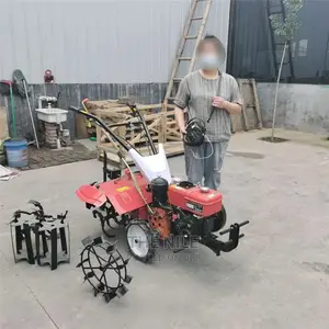 High-Horsepower Four-Wheel Drive Tiller