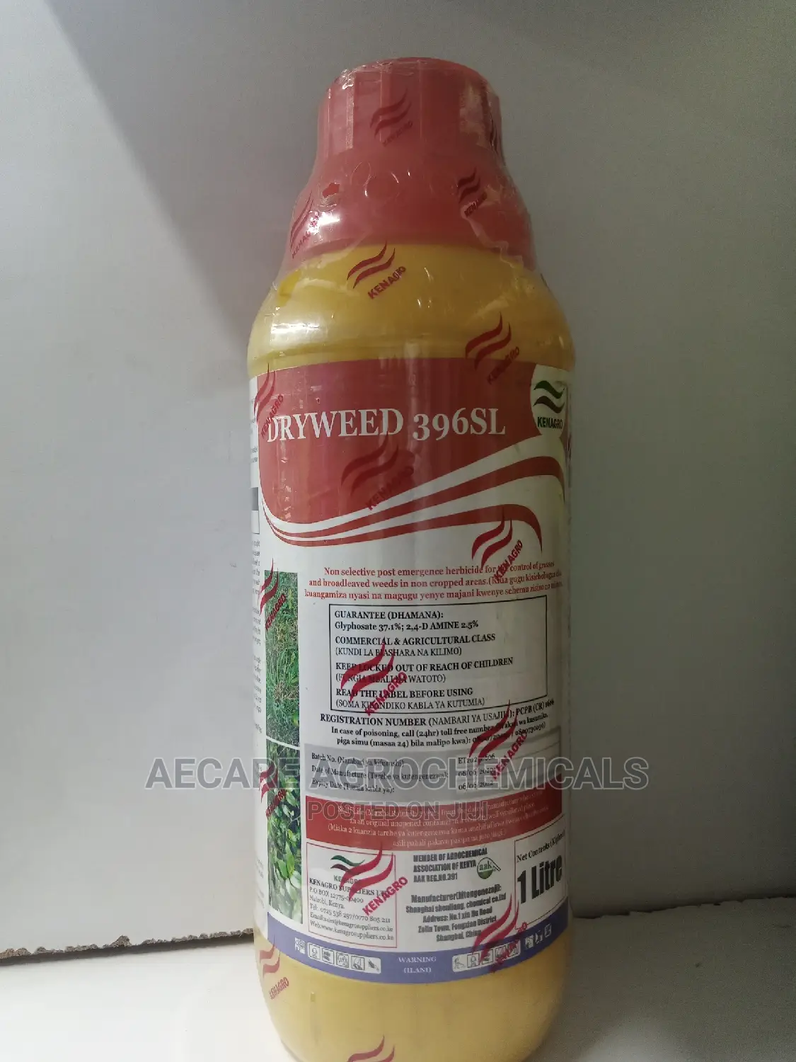 Dryweed 396sl Non-Selective Herbicide 1 Litre