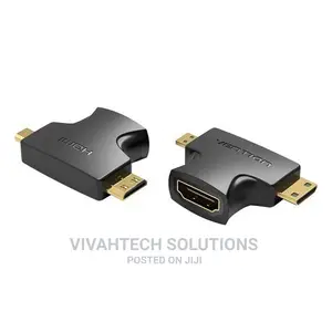 Vention Mini HDMI Male + Micro HDMI Male to HDMI Female Adap
