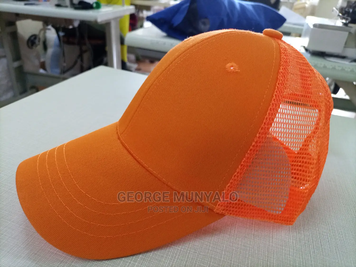 Orange Campaign Caps